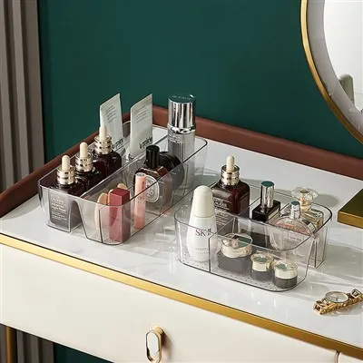 Caixa de armazenamento de cosméticos combinada