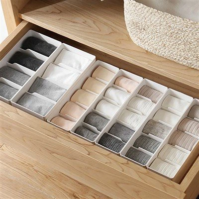 Caixa de armazenamento de roupas íntimas